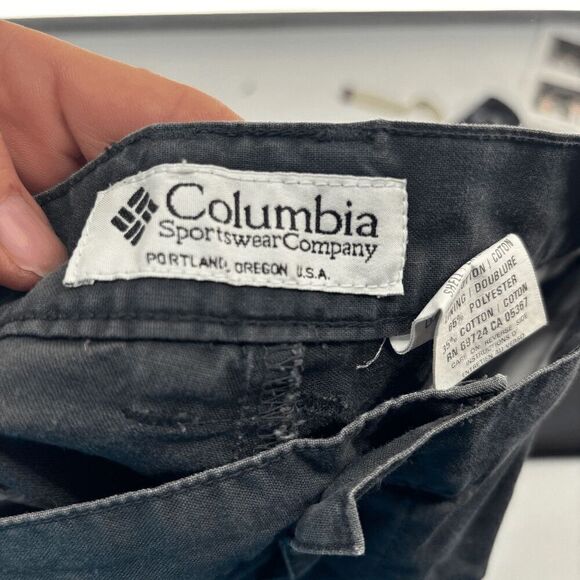 Vintage Columbia Cargo Hiking Shorts Mens Size 38 Omni Shade UPF Camp Outdoor - Picture 3 of 5